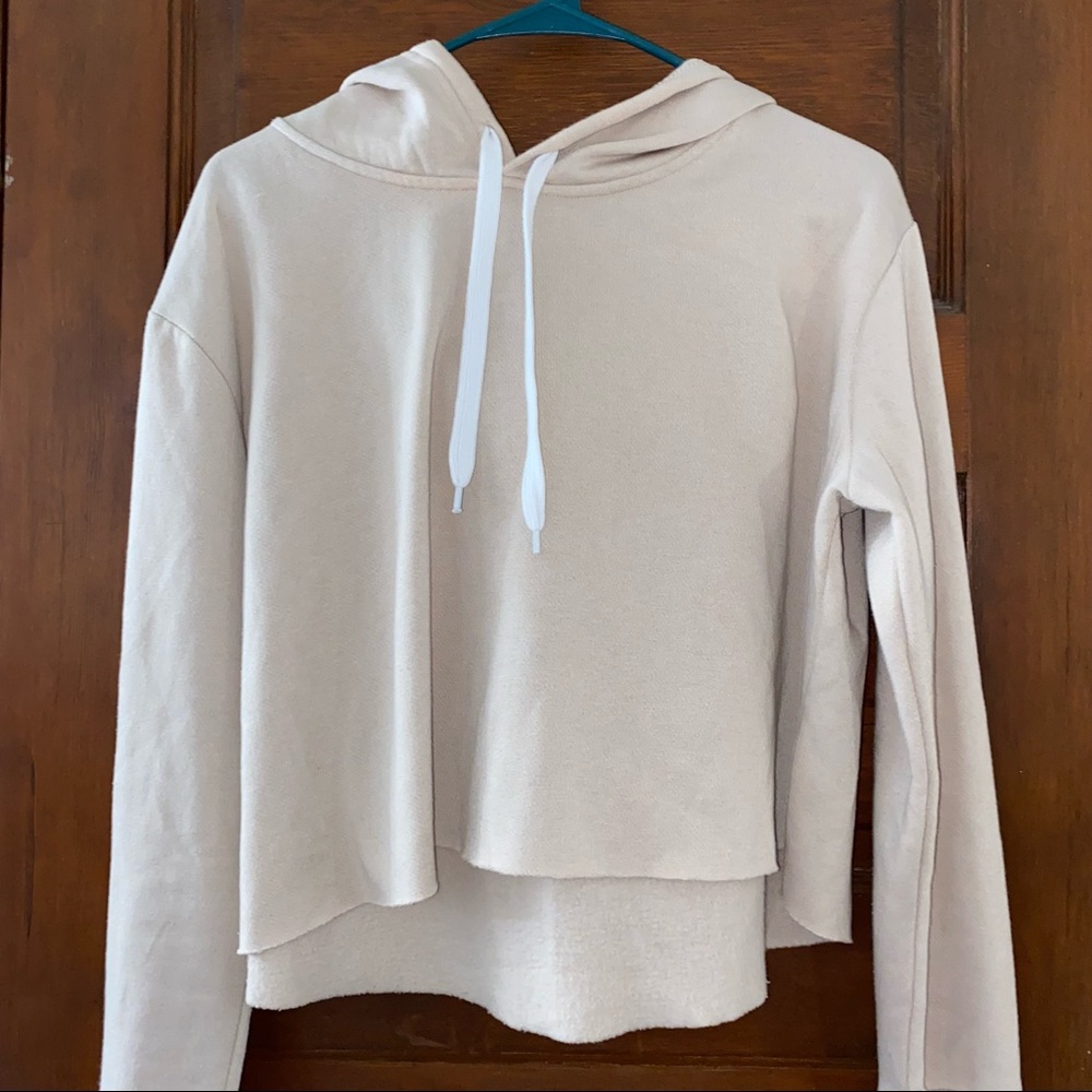 Womens cropped hoodie
